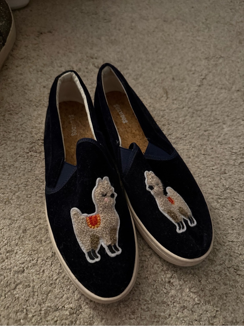barely warn alpaca slipons
